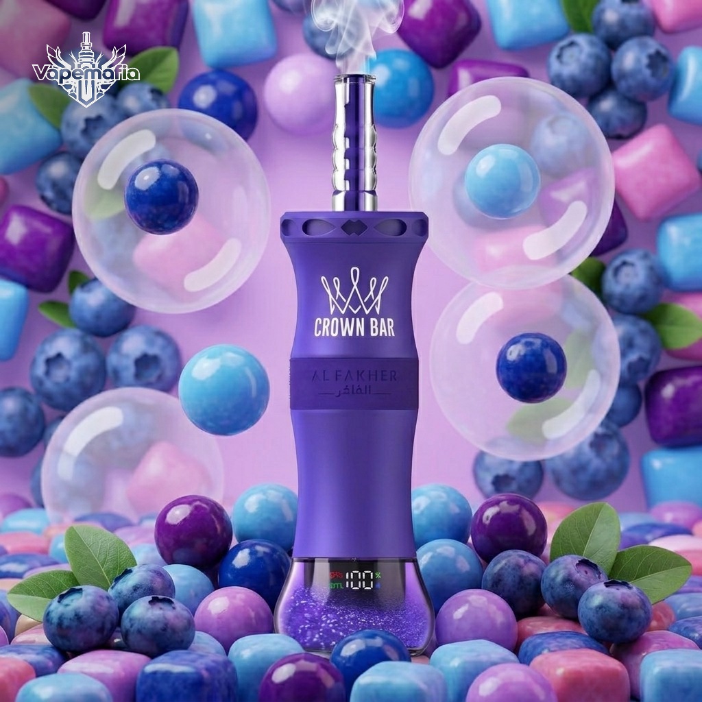 AL FAKHER CROWN BAR CLOUD X ブルーベリーガム